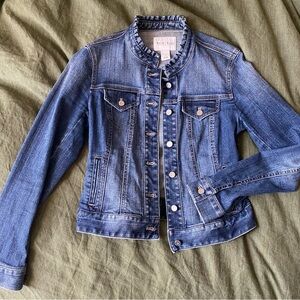 White House Black Market Indigo Jean Jacket